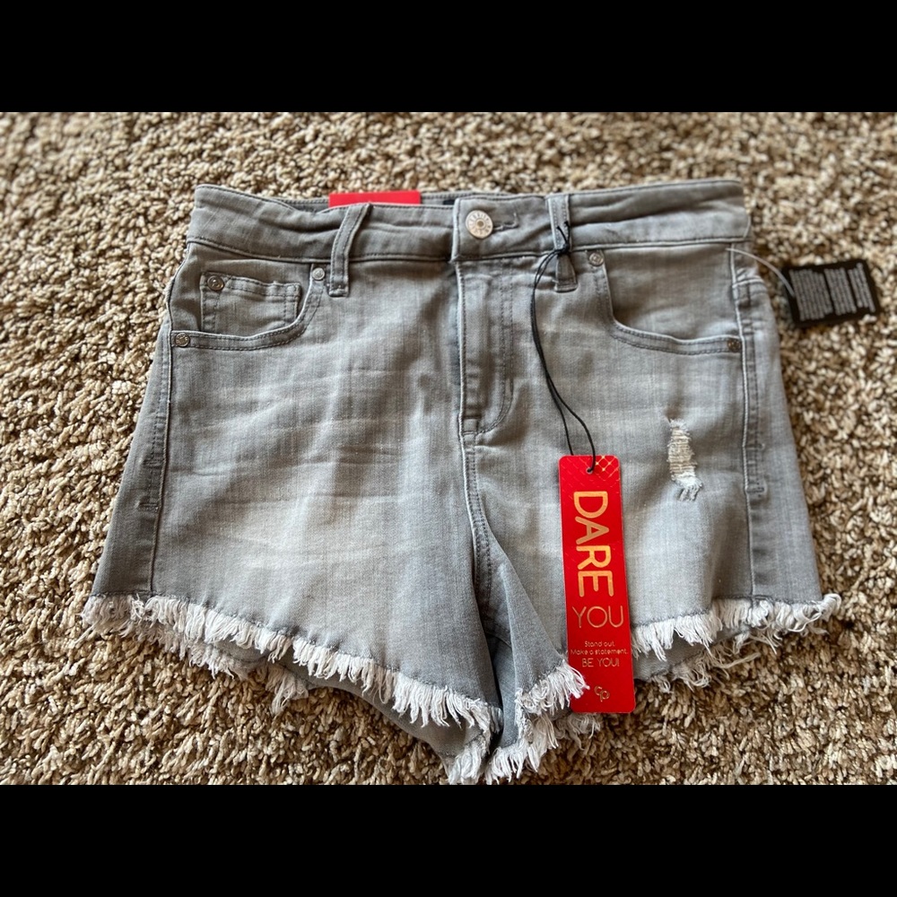 Celebrity Pink Washed Denim Shorts